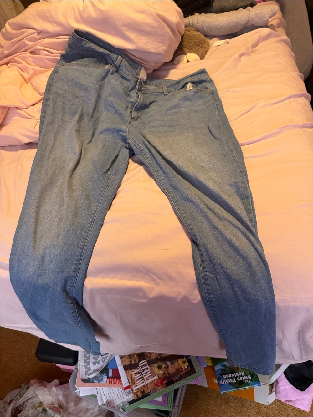 Old Navy Light Blue Skinny Jeans for Women